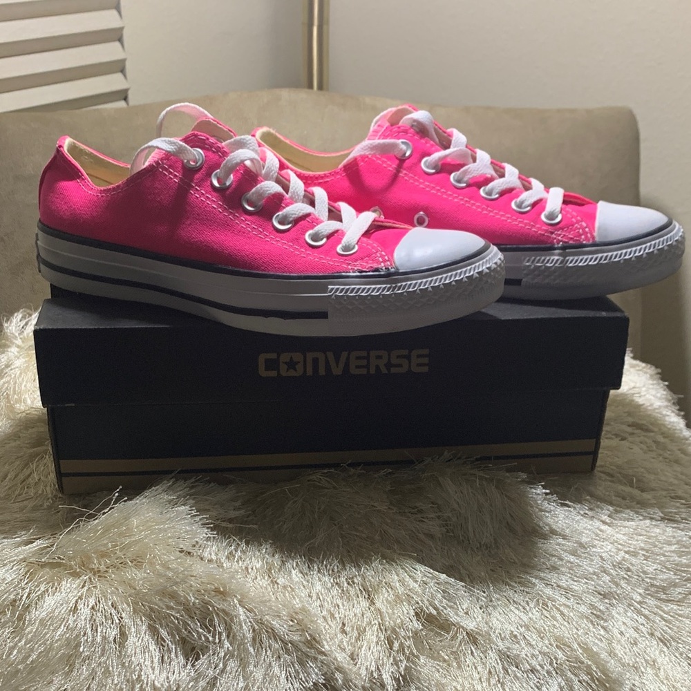 Converse Women's Pink Pow Low-Top Sneakers